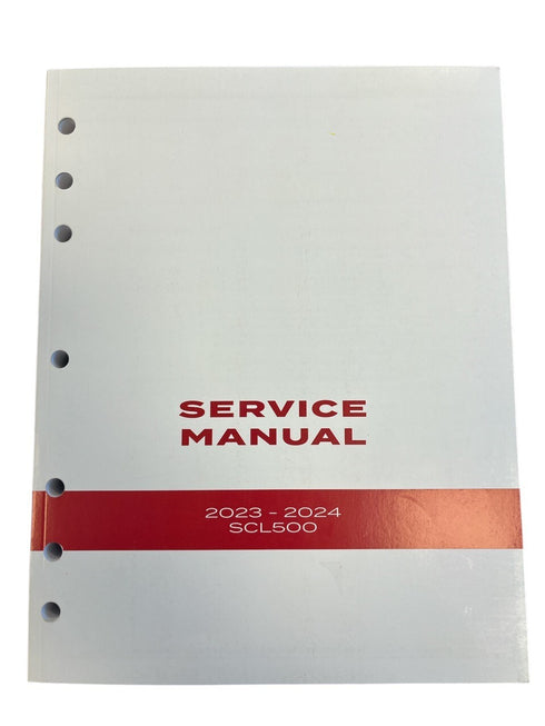 HONDA SERVICE MANUAL BOOK 2023-2024 SCL500 OEM NEW GENUINE 61MJC09